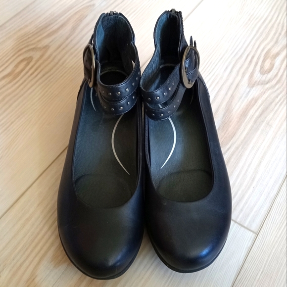 Dansko Lois Ankle Strap Wedges - Picture 2 of 5